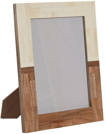 Moldura 15*20 manga/resina branca