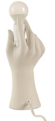 Cand mesa 9,5*8,5*22,5H mão resina