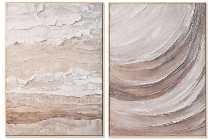 Quadro tela 103*4*143H óleo abstrato