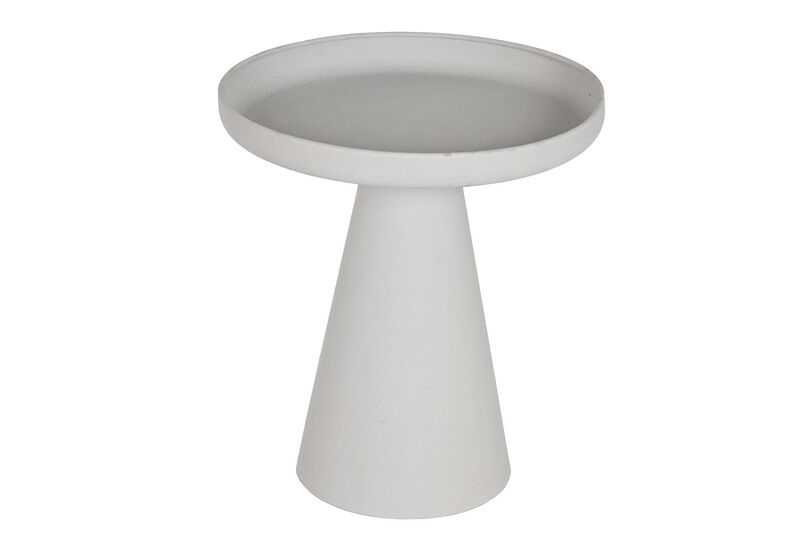 Mesa aux D41*46H metal branco