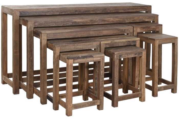 Consola 160,5*40*81H mad reciclada