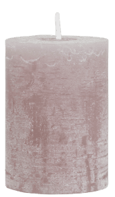 Vela pilar D7*H10 cor taupe