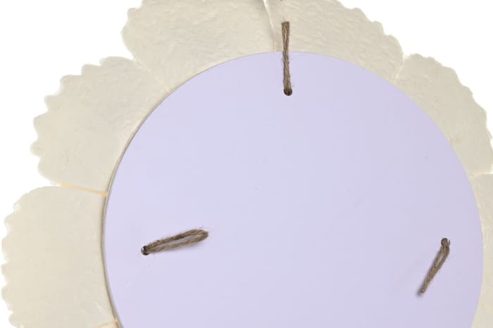 Deco parede D47*7cm flor p maché