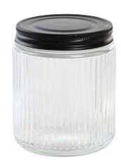 Frasco vidro 9*9*11 c/tampa -560 ml