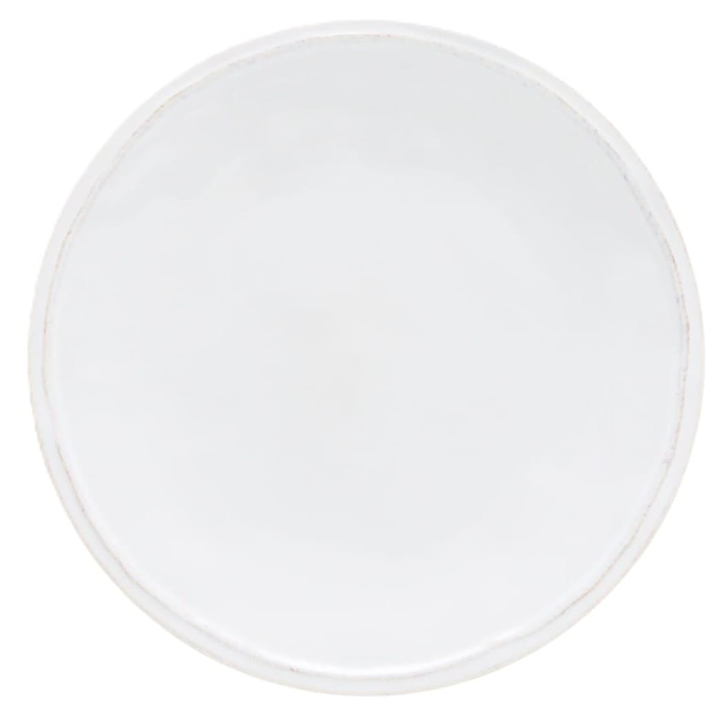 Prato sobremesa D22cm FONTANA branco