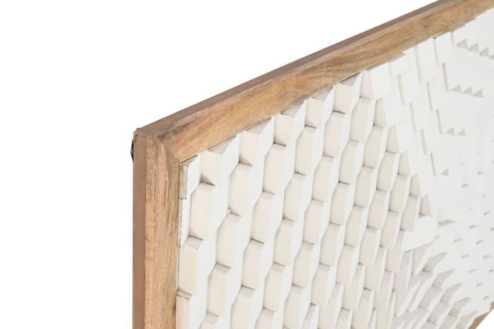 Cabeceira cama 160*4*80H manga 3D branco