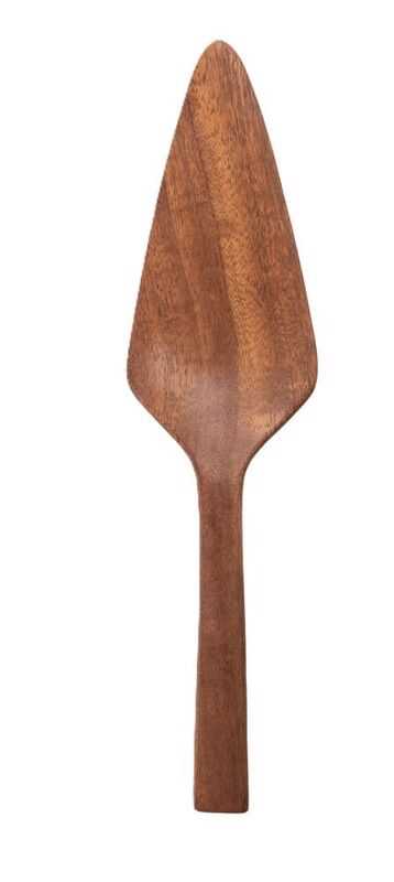 Espátula bolos 25*6,5*2cm madeira neem
