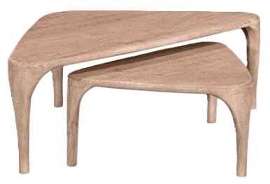 Mesa centro triangular 70*70*30 manga