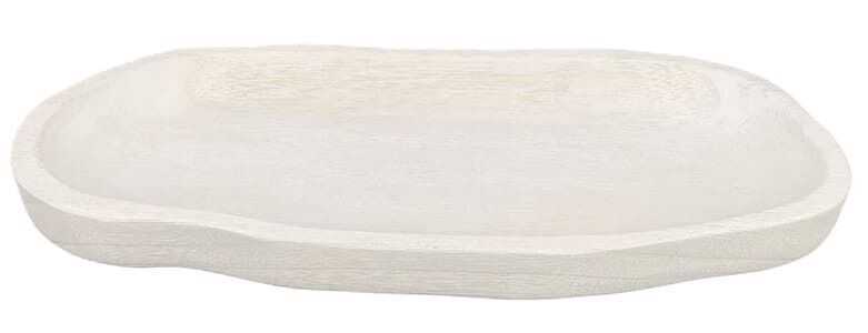 Bandeja 46*20*H4,5 paulownia branca