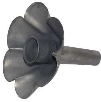 Porta-vela 9,5*9,5*7 flor zinco