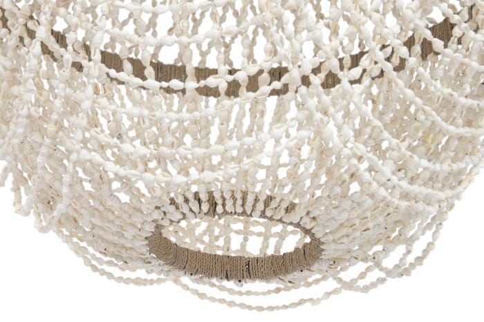 Cand teto D50*130H buzios/conchas feito à mão