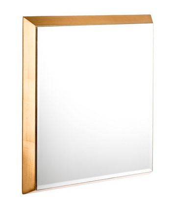 Espelho 43*3,5*43 ouro/vidro