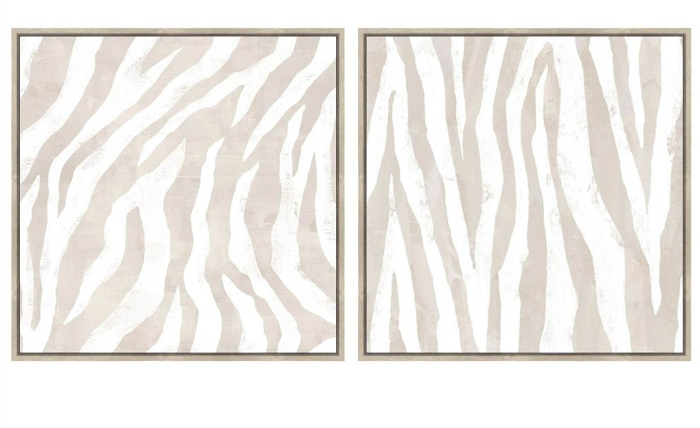 Quadro/serigrafia zebra 60*4*60