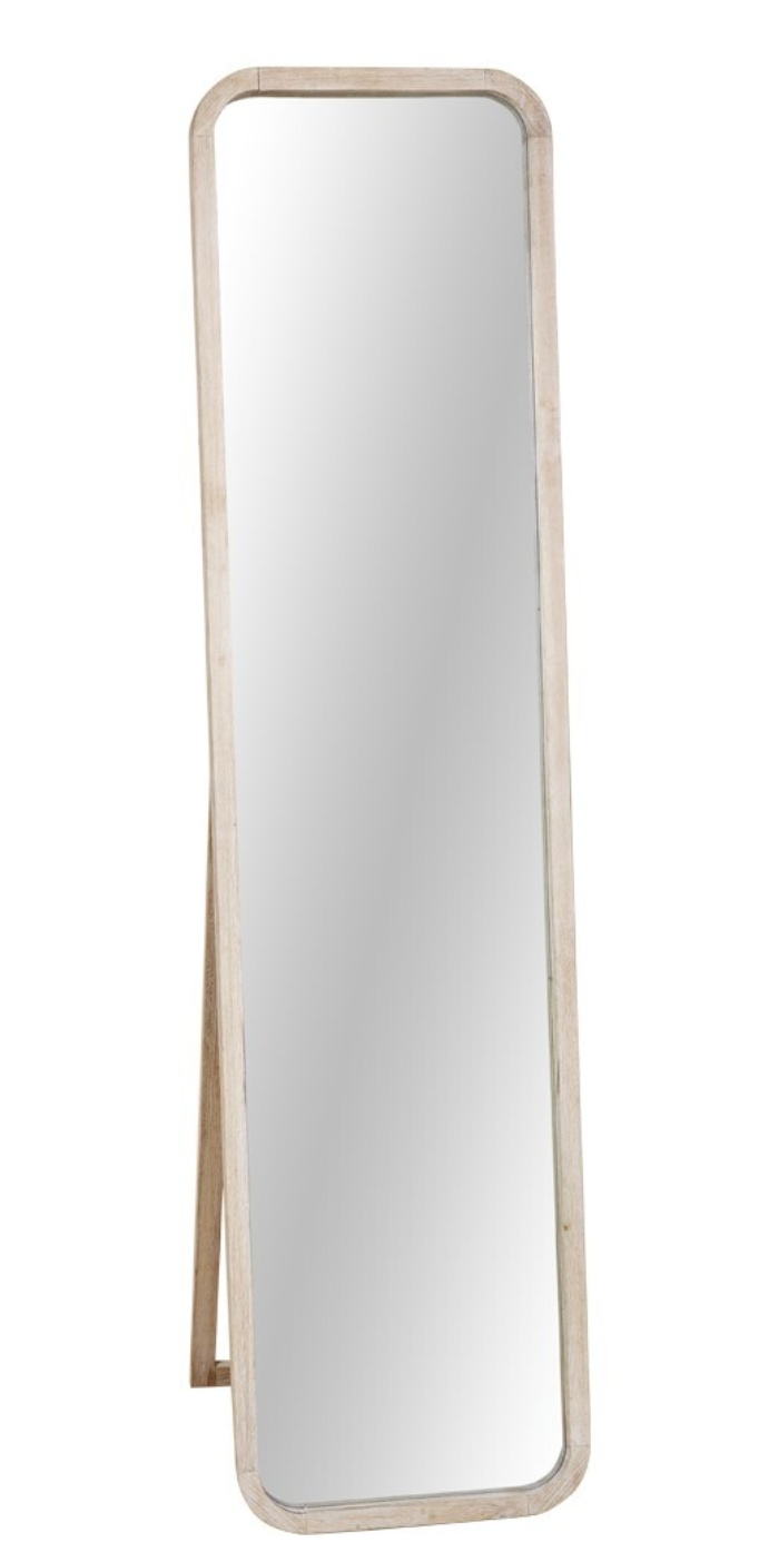 Espelho pé 30*150cm madeira