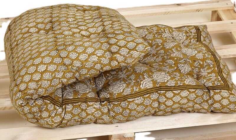 Almofada/colchão 40*120 estampado floral