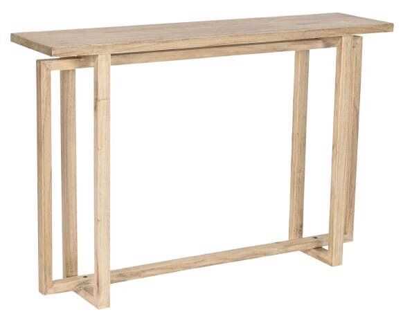 Consola 120*30*80H madeira mindi