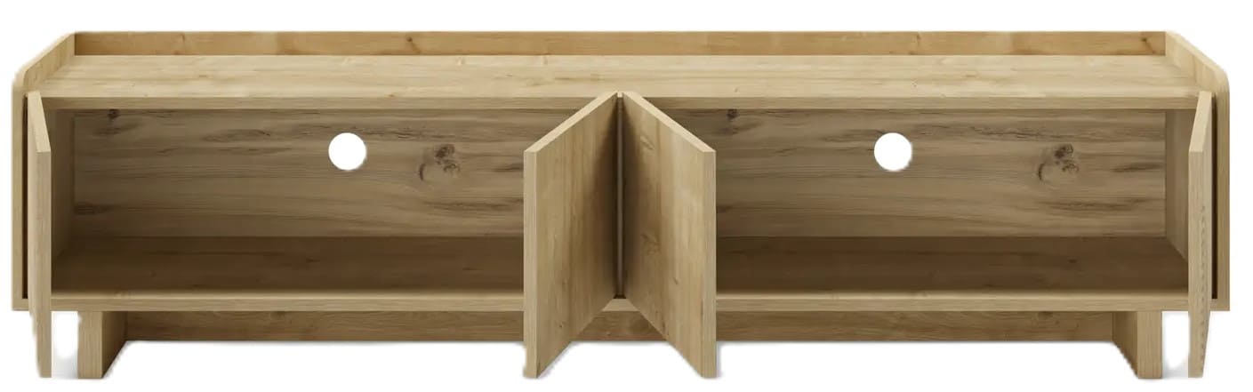 Móvel TV 180*35*H38 carvalho nat