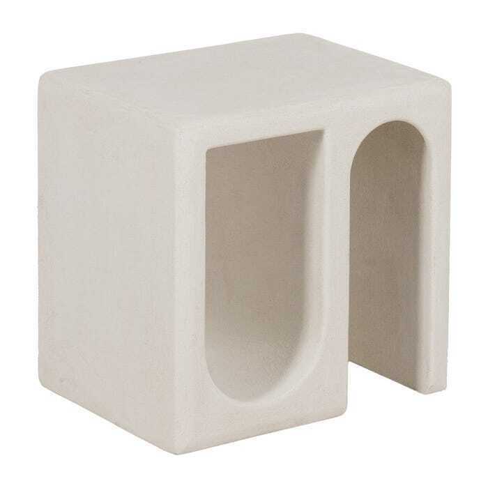 Mesa apoio 48*37*49H MDF branco