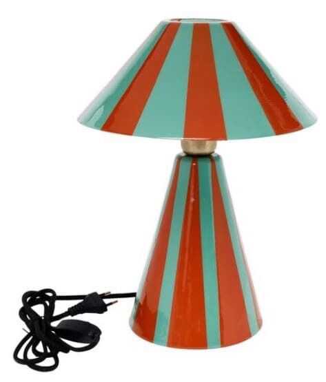 Cand mesa metal 28*28*36H laranja