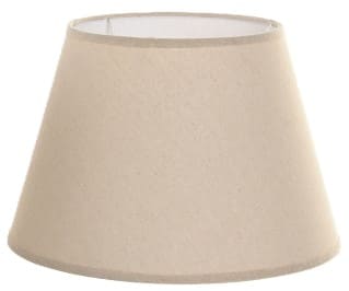 Abat-jour red D35*H24 linho bege/metal