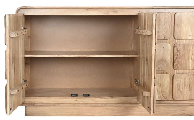 Aparador 180*40*H80 acácia/MDF