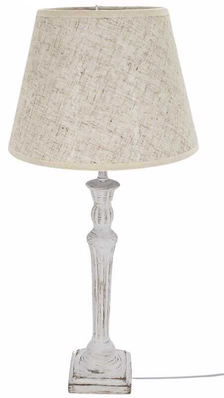 Cand mesa D25*52H resina bege decapé