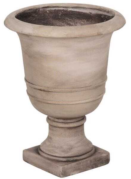 Vaso bege 42*42*52H magnésio
