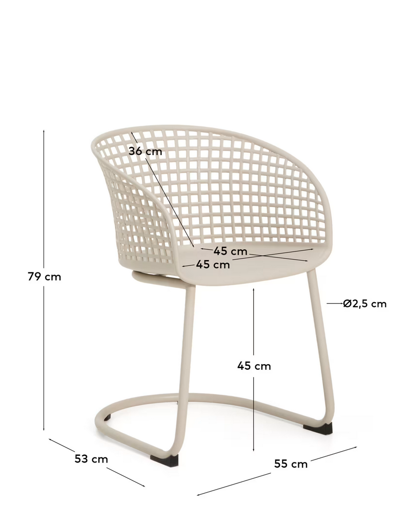 Cadeira exterior 55*53*79 alt