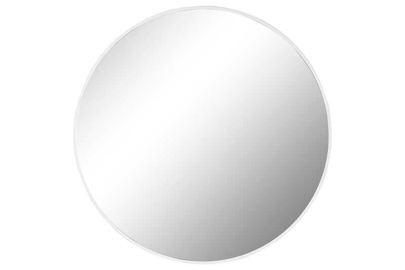 Espelho D100*2 metal branco