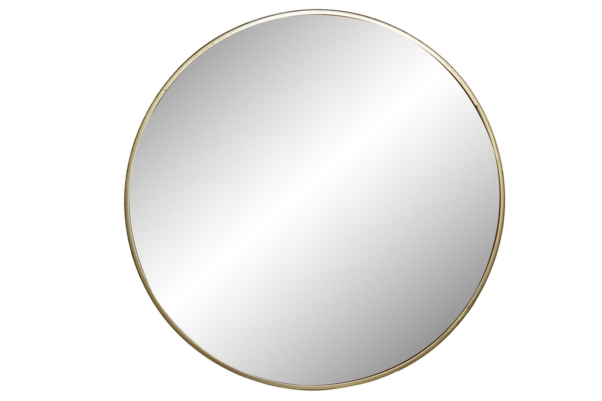 Espelho 75*3*75 metal dourado
