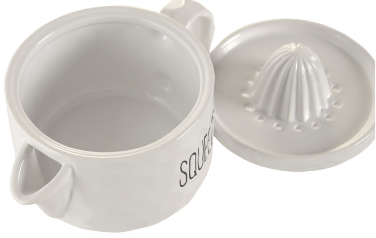 Espremedor 19,5*12,3*13H porcelana branco