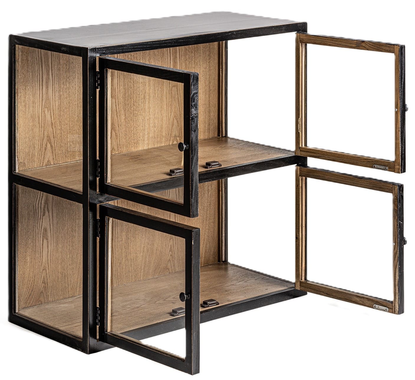 Vitrine 85*40*85H modular preto