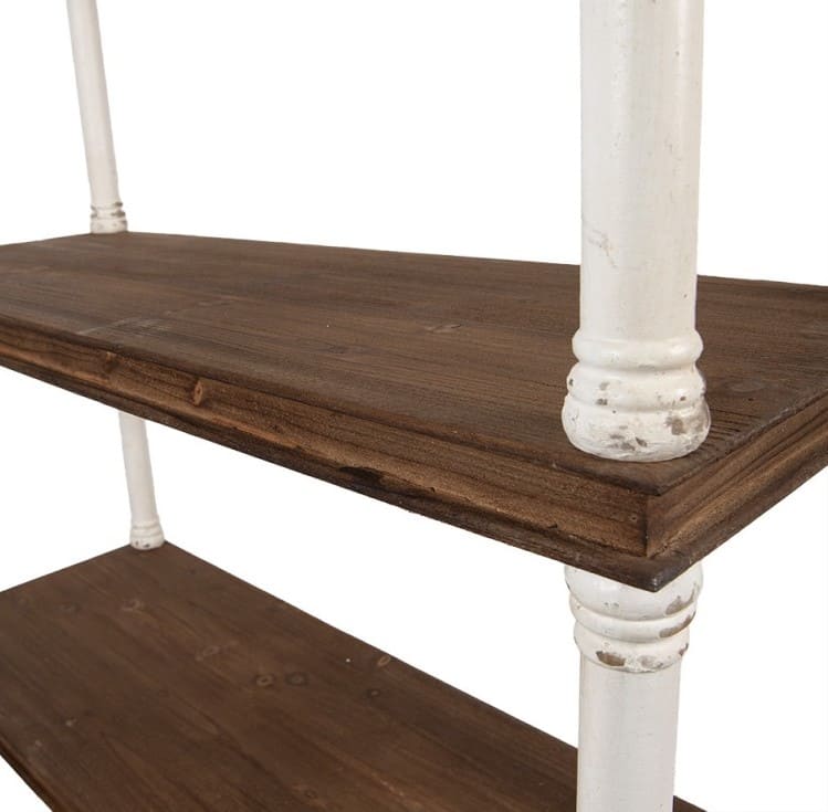 Estante aberta 110*40*210H metal/mad