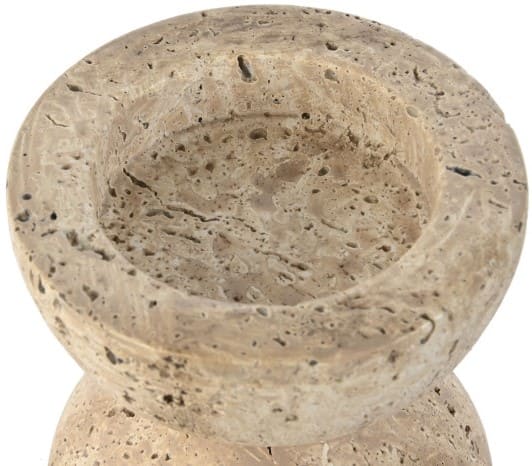 Castiçal 12*12*12,7 semelhante mármore