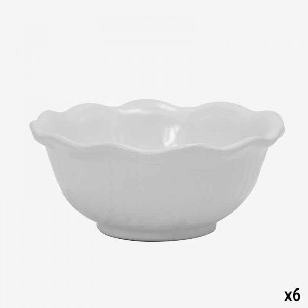 Taça D14*6 cerâmica branca