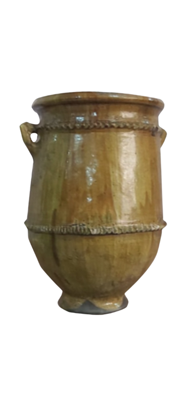 Vaso Cerâmica ocre D30*40alt