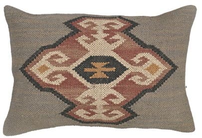 Almofada lã/juta 40*60 KILIM s/enchimt
