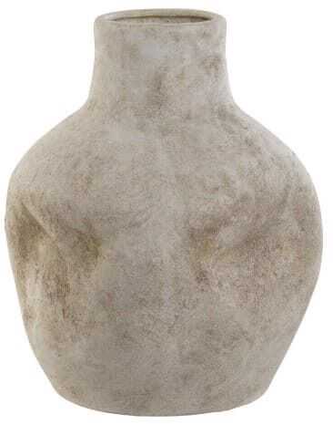 Jarra cerâmica 20*20*31H rugosa cast