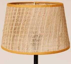 Abat-jour H30cm amarelo Tuscany