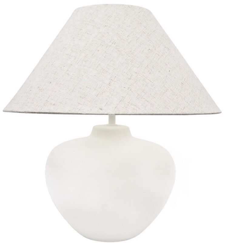 Cand mesa D45*H48cm cerâmica  branca