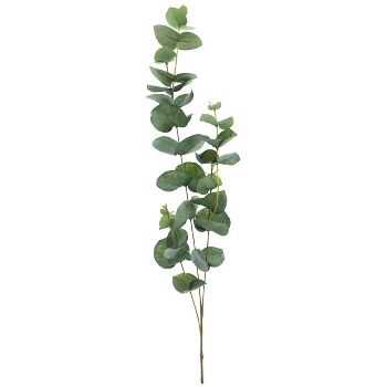 Ramo eucalipto 86cm artificial verde