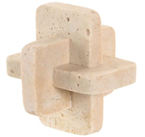 Decoração mármore 12*12*12 nó