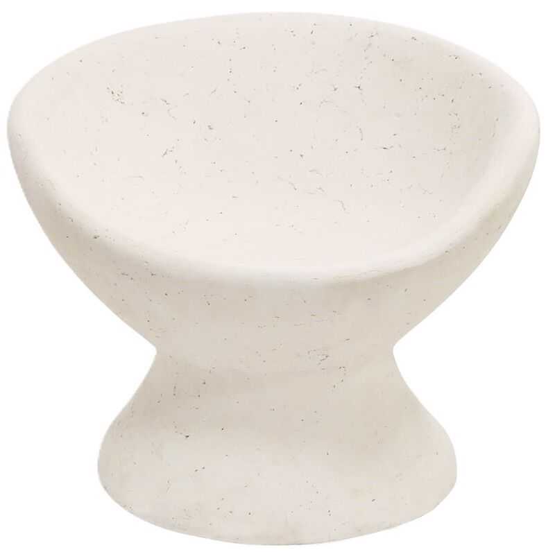 Banco 70*65*60 semelhante pedra branco