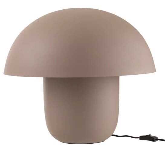 Cand D50*44H metal taupe cogumelo