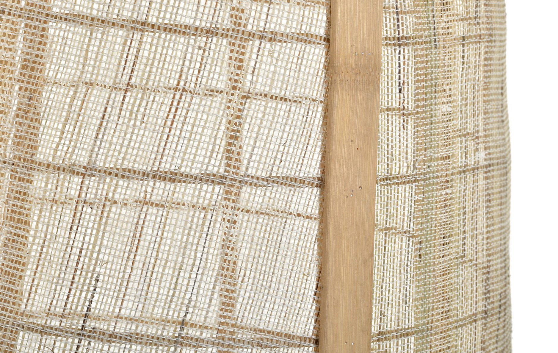 Cand tecto 38*38*56 bambu/linho