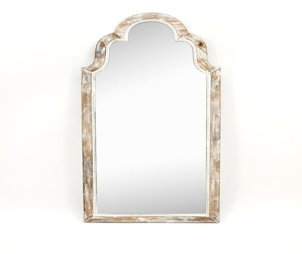 Espelho 40*2,5*78H abeto decapé branco