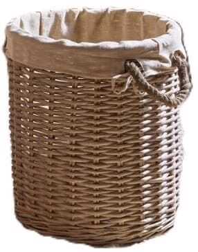 Cesto c/asas D40*45 vime/juta natural