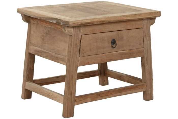 Mesa cabec 60*50*50H TEKA natural