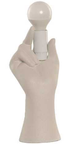 Cand mesa 9,5*8,5*22,5H mão resina