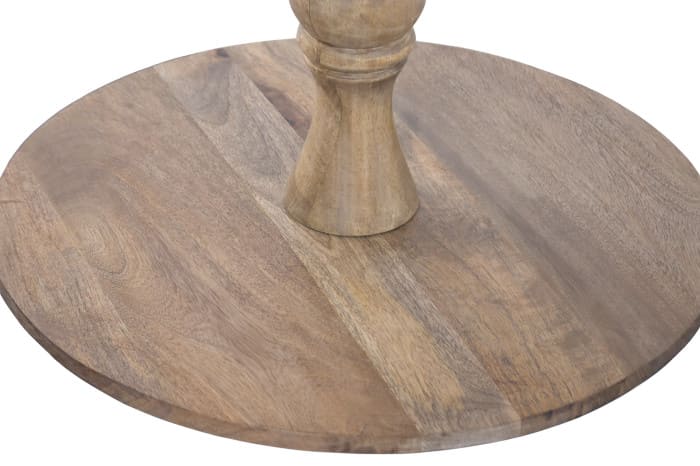 Mesa jantar D80*76H manga natural